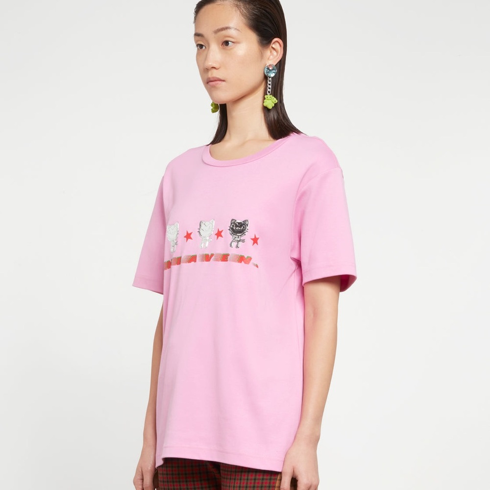 HEAVEN BY KIKO KOSTADINOV Women’s Fortune Tee SZ M NWT